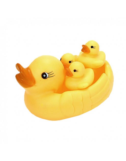 FAMILIA DE PATOS DE GOMA
