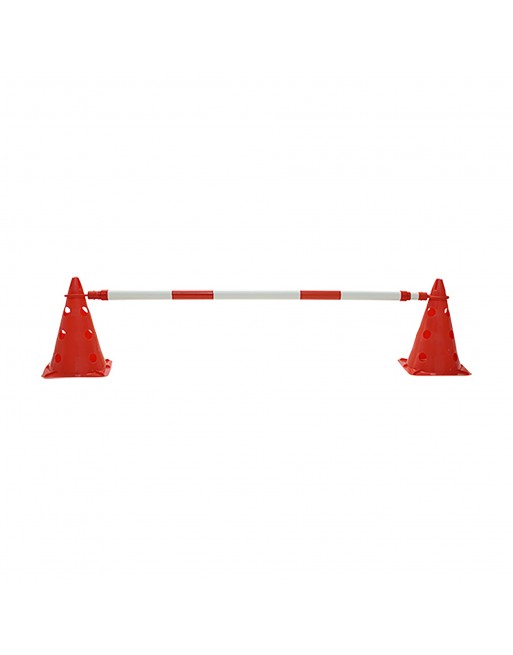 PICA PARA VALLA EXTENSIBLE ROJO/BLANCO