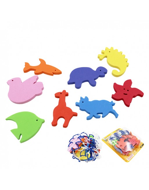 SET ANIMALES FOAM