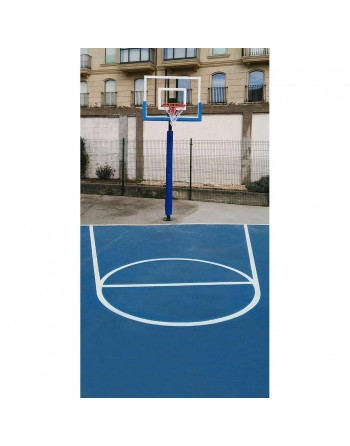 JUEGO PROTECCIÓN POSTES BASKET/ MINIBASKET MONOTUBO 80X80 MM