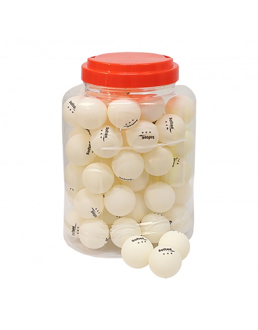 TARRO 60 PELOTAS TENIS DE MESA SOFTEE 40MM