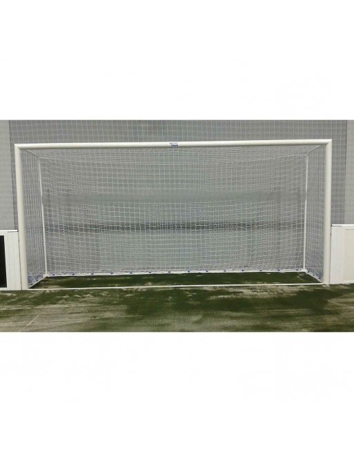 JUEGO PORTERÍAS FÚTBOL INDOOR ALUMINIO TRASLADABLES TUBO 90 MM