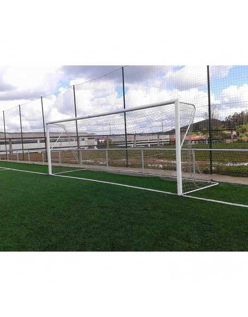 JUEGO DE 2 BASES PORTERÍAS FÚTBOL 7 PARA RECOGIDA DE RED
