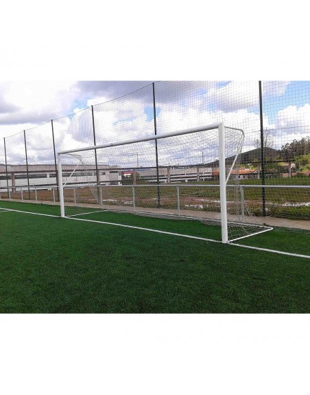 JUEGO DE 2 BASES PORTERÍAS FÚTBOL 7 PARA RECOGIDA DE RED