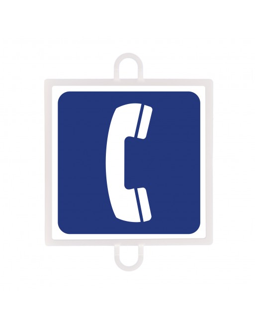 PANEL DE SEÑALIZACIÓN TRÁFICO DE INDICACIÓN Nº 2 (TELÉFONO)