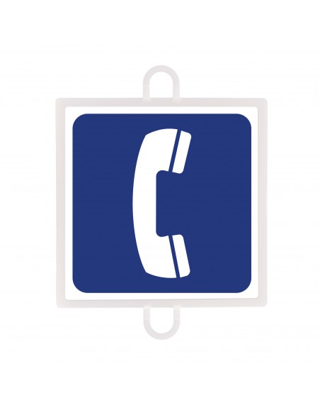 PANEL DE SEÑALIZACIÓN TRÁFICO DE INDICACIÓN Nº 2 (TELÉFONO)