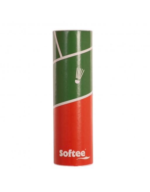 VOLANTES BÁDMINTON SOFTEE NYLON 2.5 6UDS