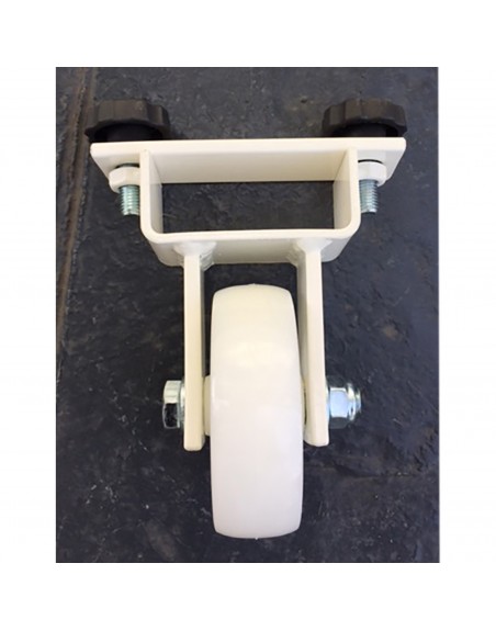 PAR DE RUEDAS PARA PORTERÍA FÚTBOL 7 Y 11 TRASLADABLES SECCIÓN 80X40MM
