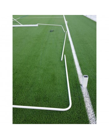 JUEGO DE 2 BASES PORTERÍAS FÚTBOL 7 PARA RECOGIDA DE RED