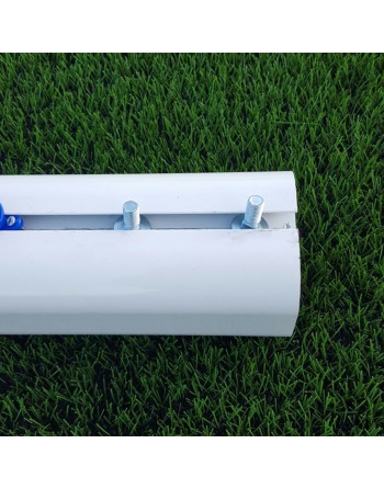 JUEGO DE 2 BASES PORTERÍAS FÚTBOL 7 PARA RECOGIDA DE RED