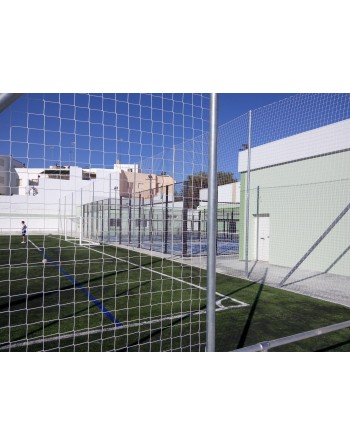 POSTE METÁLICO GALVANIZADO 6M PARA RED PROTECCIÓN SIN BOTES
