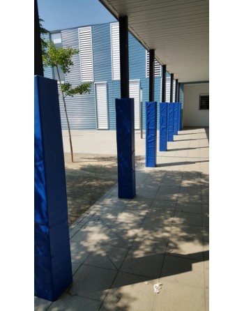 PROTECCION COLUMNA CUADRADA O RECTANGULAR DELUXE 1 MT ALTURA GROSOR 5 CM -METRO LINEAL-