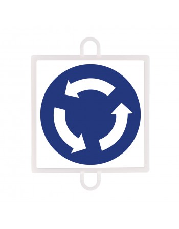 PANEL DE SEÑALIZACIÓN TRÁFICO DE OBLIGACIÓN Nº 4 (INTERSECCIÓN)