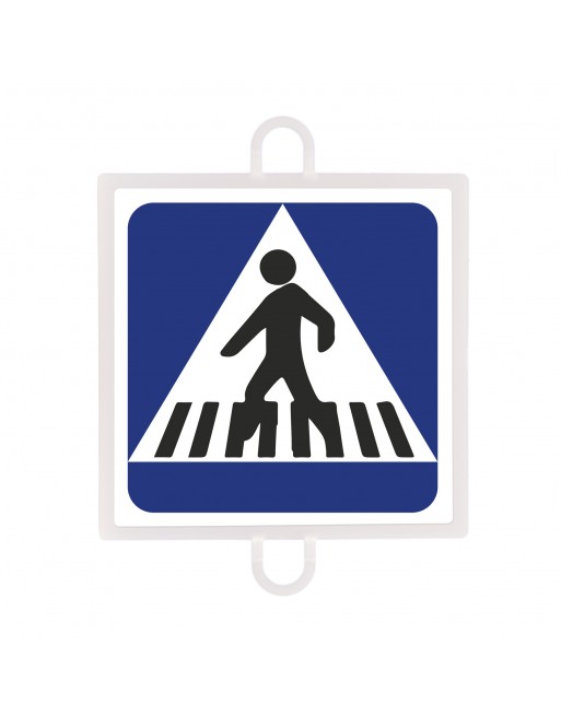 PANEL DE SEÑALIZACIÓN TRÁFICO DE INDICACIÓN Nº 3 (PASO PEATONES)