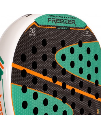 PALA PÁDEL SOFTEE FREEZER CARBON 3K VERDE SFT