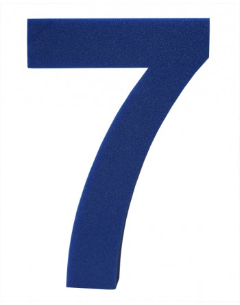 LOTE 5 MINITAPICES NUMEROS COLORES VARIADOS