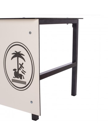 MESA ANOTADORES BASIC FENÓLICO 8MM BLANCO