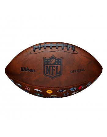 BALÓN FÚTBOL AMERICANO WILSON NFL OFF THROWBACK 32 TEAM