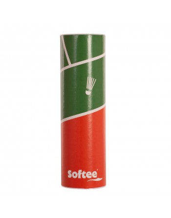 VOLANTES BÁDMINTON SOFTEE NYLON 2.5 6UDS