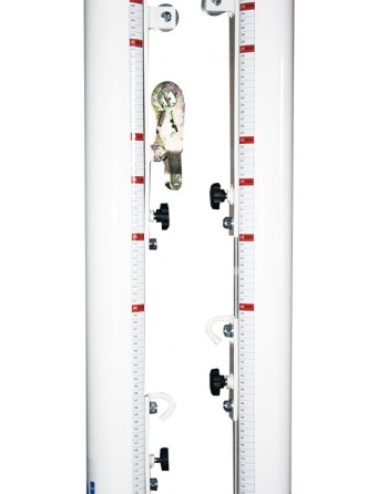 JUEGO DE 2 POSTES MULTIALTURAS ALUMINIO TUBO DE 90MM FIJOS