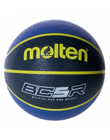 BALÓN MOLTEN BALONCESTO BCR2 TALLA 5 AZUL/NEGRO