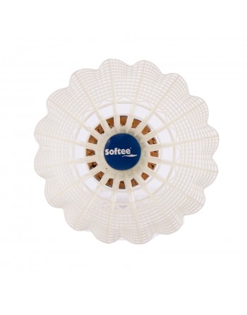 VOLANTES BADMINTON SOFTEE NYLON II 6UDS