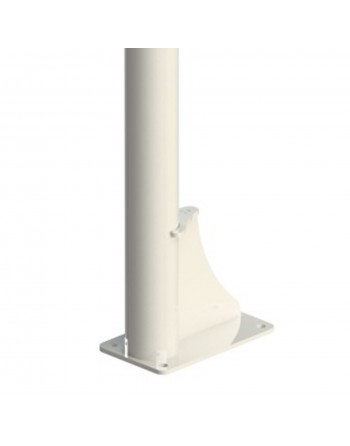 JUEGO DE 2 CANASTAS ANTIVANDALICAS MINIBASKET NEW TUBO 114 MM LACADA -INCLUYE AROS, REDES Y TABLEROS-