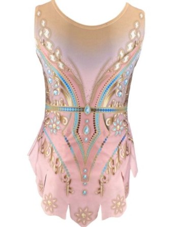 MAILLOT  DE GIMNASIA RITMICA 3293RSU27