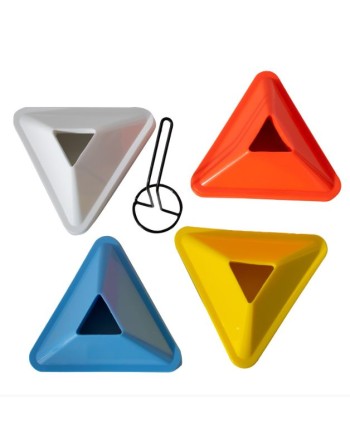 SET 40 MARCADORES TRIANGULARES