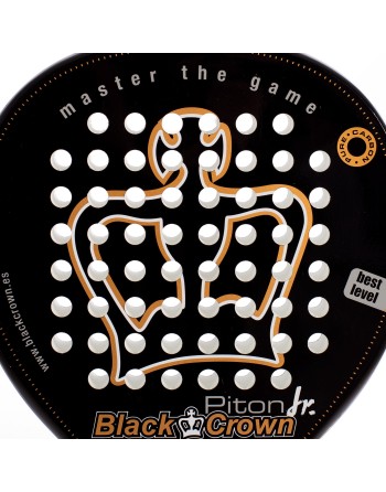 PALA DE PÁDEL BLACK CROWN PITON JR