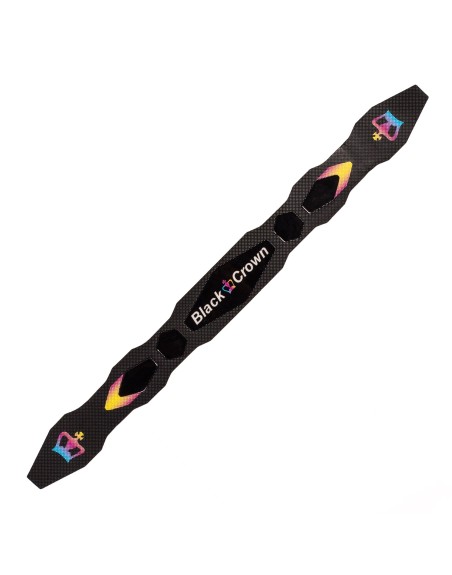 PROTECTOR DE PALA DE PÁDEL BLACK CROWN VIBRANIUM NEGRO