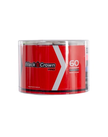 TARRO 60 OVERGRIPS BLACK CROWN PERFORADOS MULTICOLOR