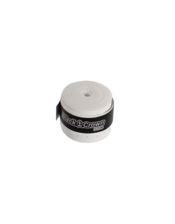 TARRO 60 OVERGRIPS BLACK CROWN PERFORADOS BLANCOS