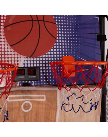 JUEGO BALONCESTO 2 CANASTAS