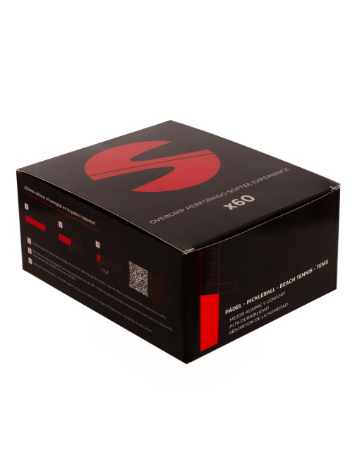 CAJA 60 OVERGRIPS PERFORADOS SOFTEE EXPERIENCE