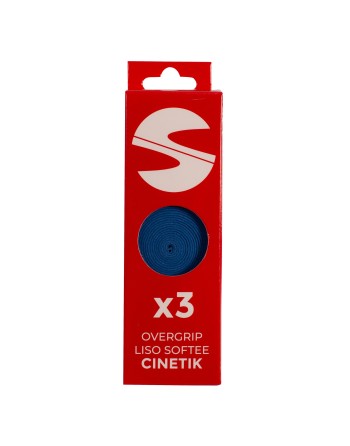 PACK 3 OVERGRIPS LISOS SOFTEE CINETIK