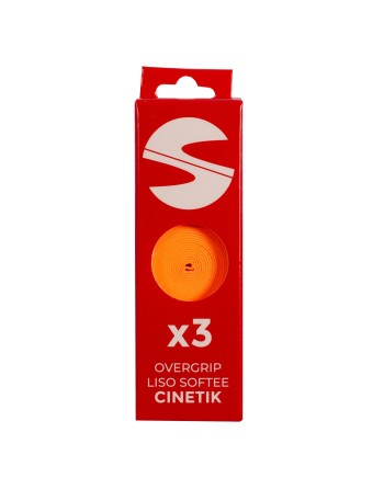 PACK 3 OVERGRIPS LISOS SOFTEE CINETIK