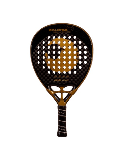 PALA DE PÁDEL MIDDLE MOON ECLIPSE 9 GOLD ATTACK 12K