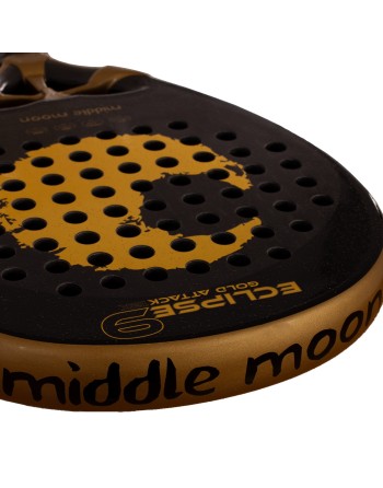 PALA DE PÁDEL MIDDLE MOON ECLIPSE 9 GOLD ATTACK 12K
