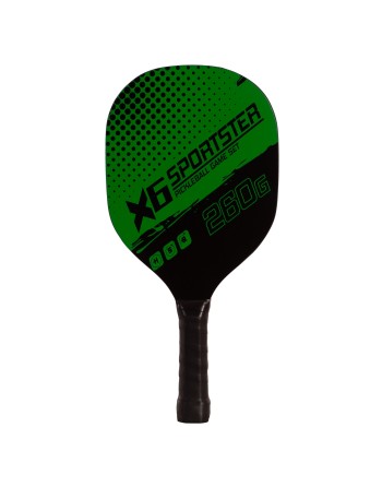 SET DE 2 PALAS PICKLEBALL MADERA CON 4 PELOTAS