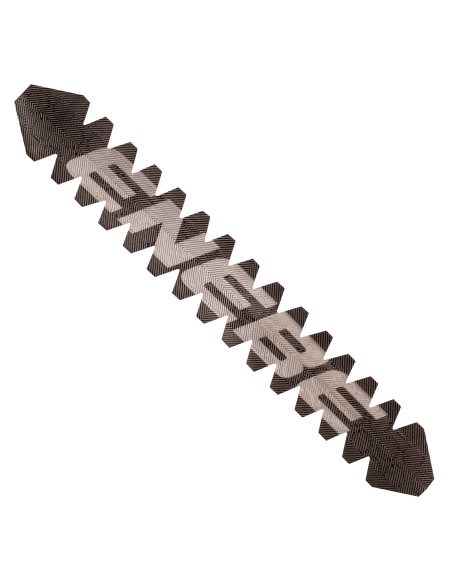 PROTECTOR DE PALA DE PÁDEL ENEBE DENTADO NEGRO