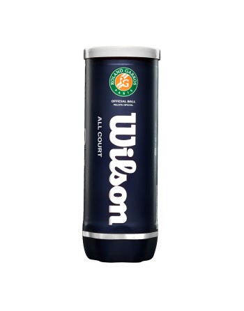 BOTE DE 3 PELOTAS TENIS WILSON ROLAND GARROS ALL
