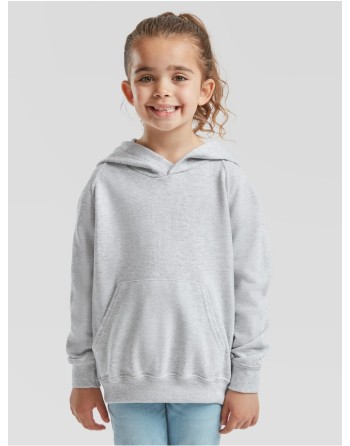 SUDADERA INFANTIL FRUIT OF THE LOOM LIGHTWEIGHT HOODED SWEAT