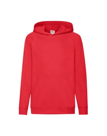 SUDADERA INFANTIL FRUIT OF THE LOOM LIGHTWEIGHT HOODED SWEAT