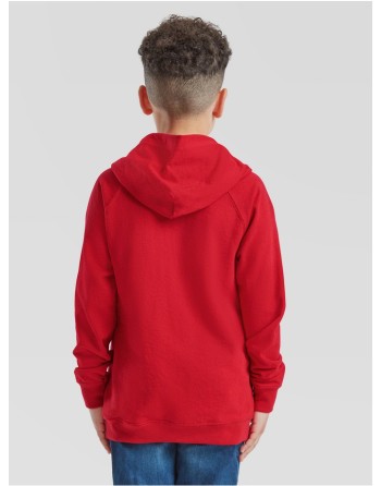 SUDADERA INFANTIL FRUIT OF THE LOOM LIGHTWEIGHT HOODED SWEAT