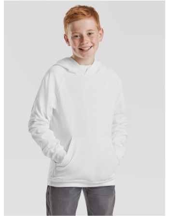 SUDADERA INFANTIL FRUIT OF THE LOOM LIGHTWEIGHT HOODED SWEAT
