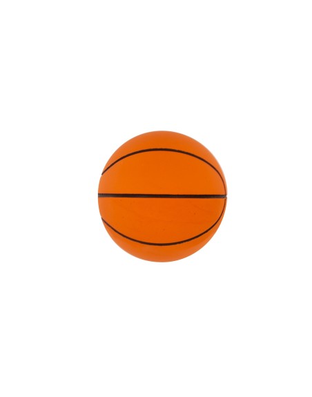 PELOTA CON FORMA DE BALÓN DE BALONCESTO 6CM