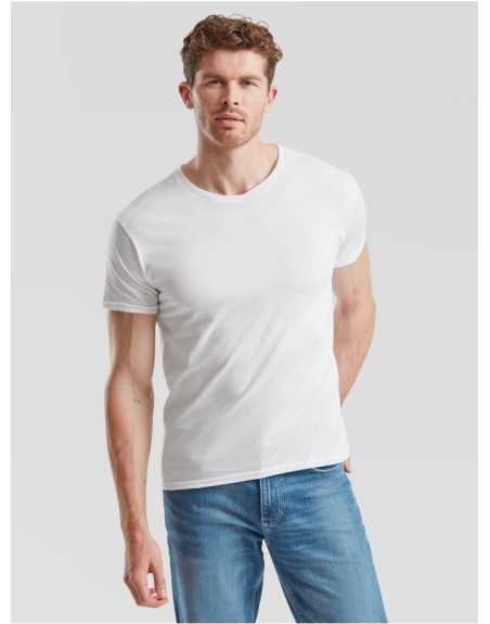 CAMISETA FRUIT OF THE LOOM ICONIC 150 V-NECK T