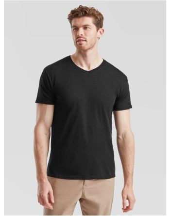 CAMISETA FRUIT OF THE LOOM ICONIC 150 V-NECK T