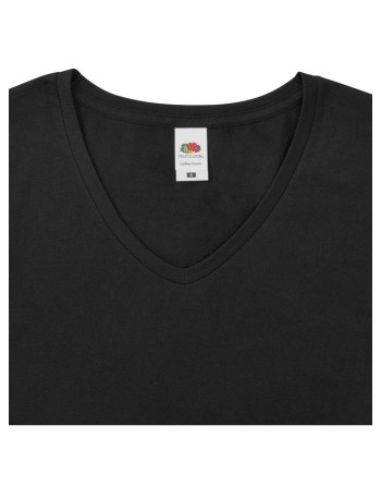 CAMISETA FRUIT OF THE LOOM LADIES ICONIC 150 V-NECK T